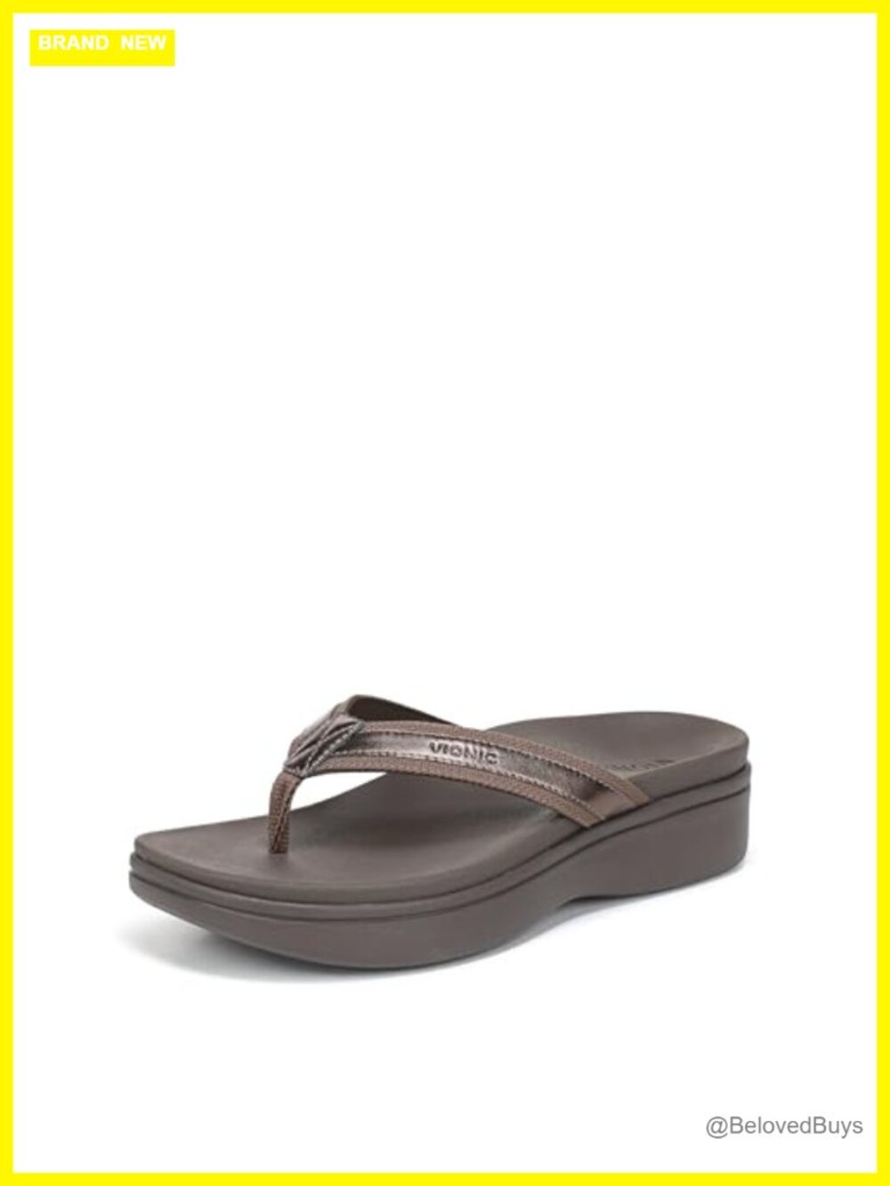 Women's Orthotic Platform Sandal with Arch Support